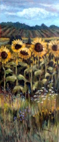 Elk Rapids Sunflowers (SOLD- reproduction available)