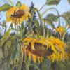 Sunflower, Acrylic (SOLD)