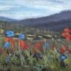 Smoky Mountain Poppies (SOLD)