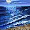 Moonlit Lake  (SOLD)