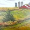 Barns on Alden Nash Road, Acrylic (SOLD)