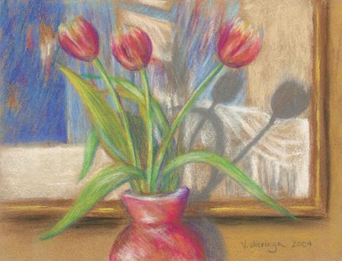 Reflections on an O'Toole, Pastel