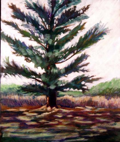 Fennville Pine, Acrylic (SOLD)