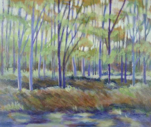 Fennville Woods, Acrylic (SOLD)