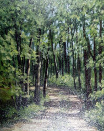Pentwater Path 1, Acrylic (SOLD)