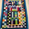 multi color collage quilt (SOLD)