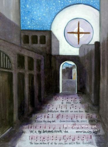 In Thy Dark Streets Shineth the Everlasting Light (SOLD)