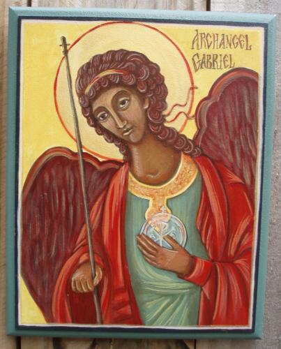 Artwork: Spiritual Imagery » Icons » Archangel Gabriel
